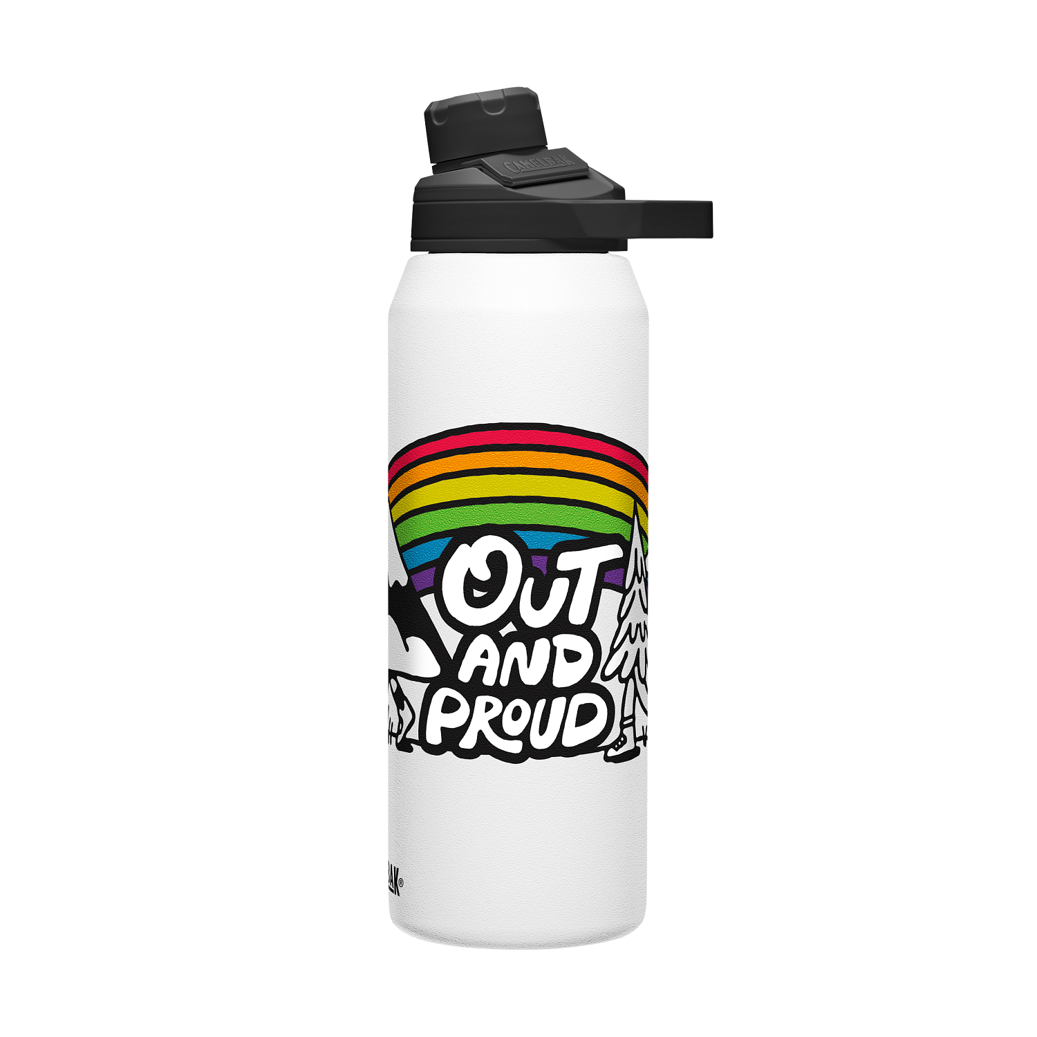 chute-mag-32-oz-water-bottle-insulated-stainless-steel-plus-cleanup-kit-pride-collection-limited-edition-g7 xhvxlhasbo