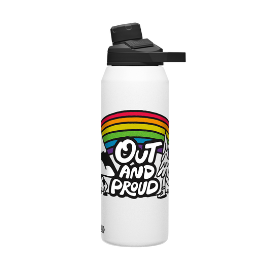 chute-mag-32-oz-water-bottle-insulated-stainless-steel-plus-cleanup-kit-pride-collection-limited-edition-g7 xhvxlhasbo